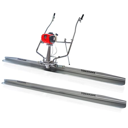 Tomahawk Power Honda Concrete Power Screed & 12ft 8ft 4ft Magnesium Aluminum Boards TVSA-H + TSB4-P + TSB8-P + TSB12-P